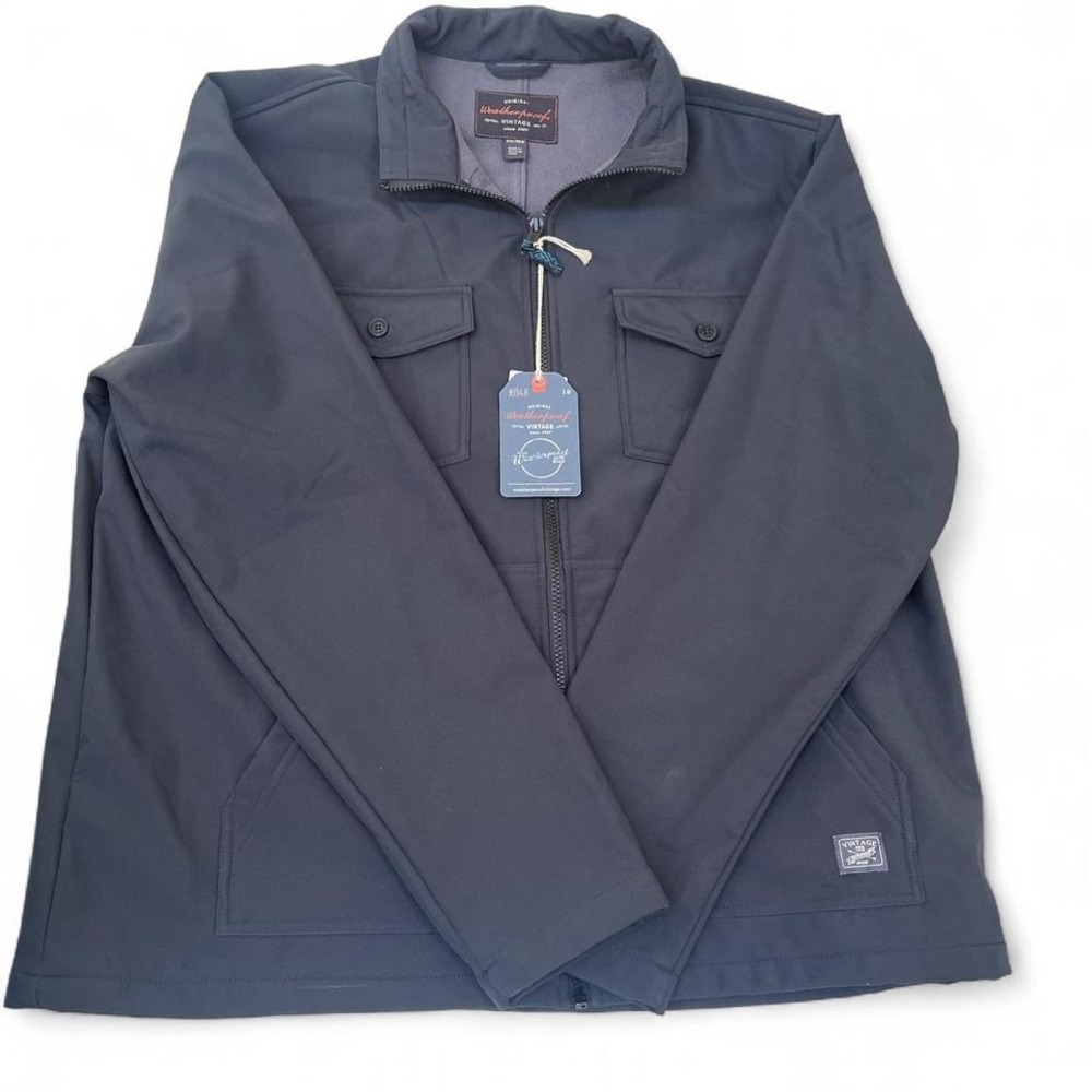 Weatherproof dark blue jacket - Picture 2 of 7